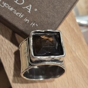 Silpada Smokey Quartz Ring